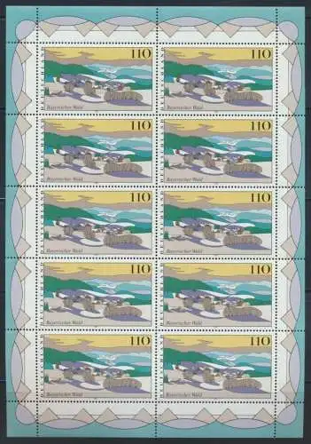 Bund Kleinbogen Zehnerbogen Weihnachten 1943-5 Luxus postfrisch MNH Kat. 45,00