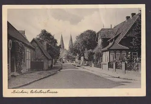 Ansichtskarte Bücken Weser Niedersachsen Ostertorstasse