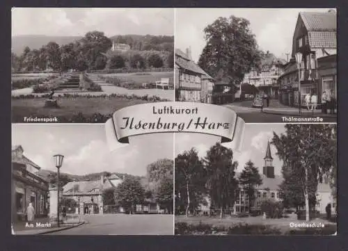 Ansichtskarte Ilsenburg Sachsen Anhalt Harz Kreis Wernigerode Thälmann Strasse