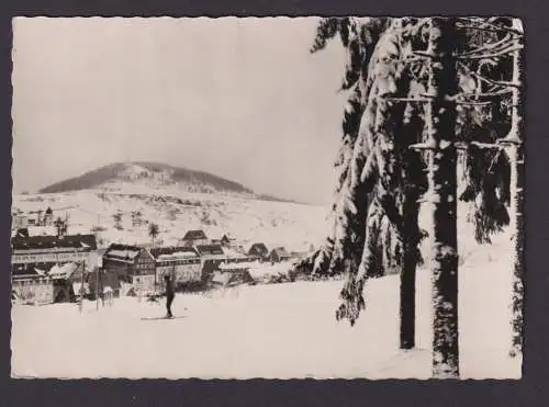 Ansichtskarte Altenberg Sachsen Erzgebirge Geisingberg Schnee Winter n. Pirna