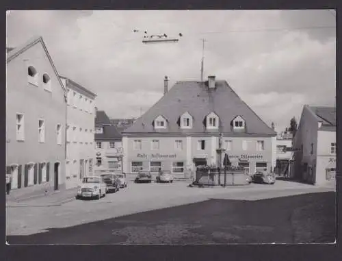 Ansichtskarte Lindau Bayern Dorfplatz Gastronomie Cafe Restaurant Maria