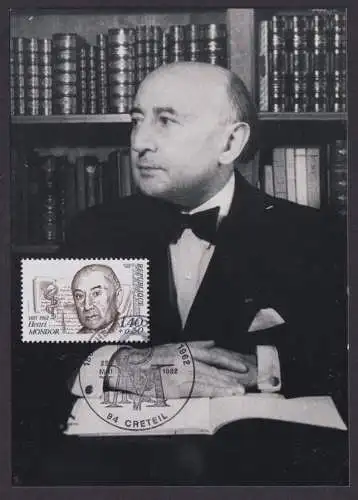 Briefmarken Frankreich 2337 Henri Mondor Chirug Medizin Maximumkarte MK