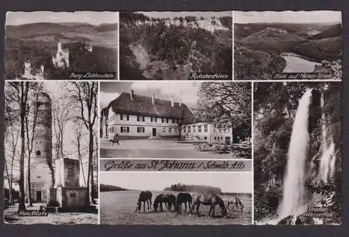 Ansichtskarte St. Johann Baden Württemberg Schwäbische Alb n. Berlin