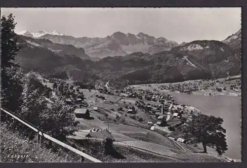 Ansichtskarte Lungern Schweiz Totalansicht Gebirge