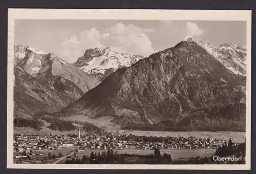 Ansichtskarte Oberstdorf Bayern Gebirge n. Hamburg