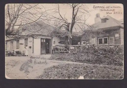 Ansichtskarte Hameau Wien Österreich Holländerdürfl n. Konjica