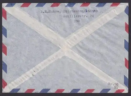 Flugpost Brief Air Mail Air France Frankreich Caravelle Erstflug München Berlin