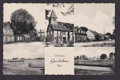 Ansichtskarte Gorleben Elbe Niedersachsen Gastronomie Gasthaus Alte Burg