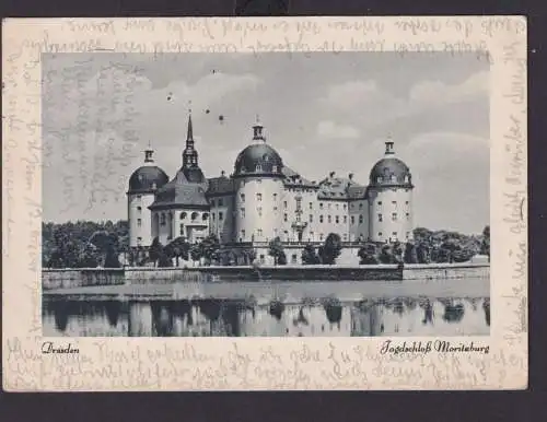 Dresden Sachsen Deutsches Reich Drittes Reich Ansichtskarte Postsache SST Vergiß