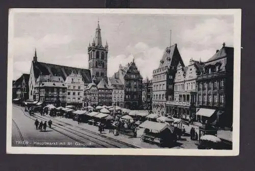 Trier Rheinland Pfalz Deutsches Reich Drittes Reich Karte Postsache SST Vergiß