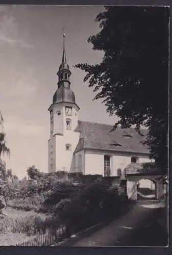 Ansichtskarte Obercunnersdorf Sachsen Kirche Außenansicht