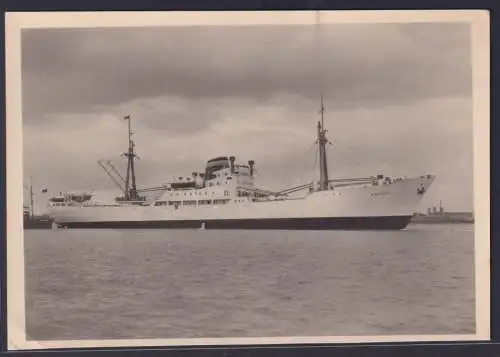 Ansichtskarte Schiff Schifffahrt Seefahrt Marine M.S. Neptun Frachter