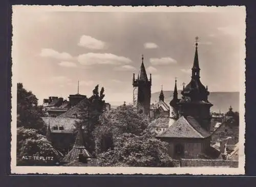 Ansichtskarte Teplitz Schönau Teplice Sudetenland Böhmen Tschechien Alt Teplitz