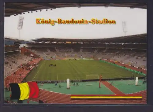 Ansichtskarte Fußballstadion Brüssel Belgien König Baudouin Stadion