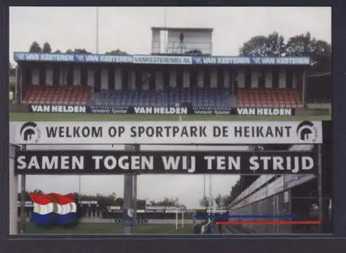 Ansichtskarte Fußballstadion Groesbeek Niederlande Sportpark DE Heikant