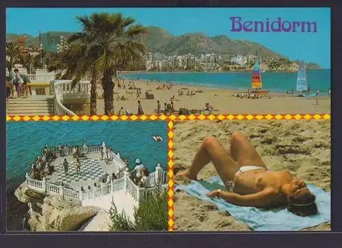 Ansichtskarte Erotik Benidorm Spanien