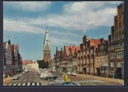 Ansichtskarte Lüneburg Niedersachsen Sol und Moorbad Kirche Religion Glaube