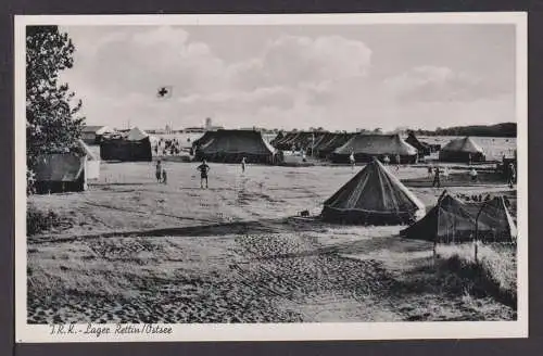 Ansichtskarte Rettin Ostsee Schleswig-Holstein JRK Lager