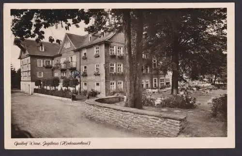 Ansichtskarte Fleckenberg Sauerland NRW Gastronomie Gasthof Wiese Jagdhaus