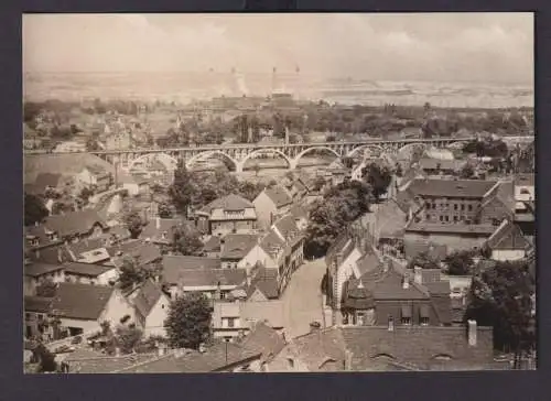 Ansichtskarte Mücheln Geiseltal Sachsen Anhalt Totalansicht VEB Bild u. Heimat