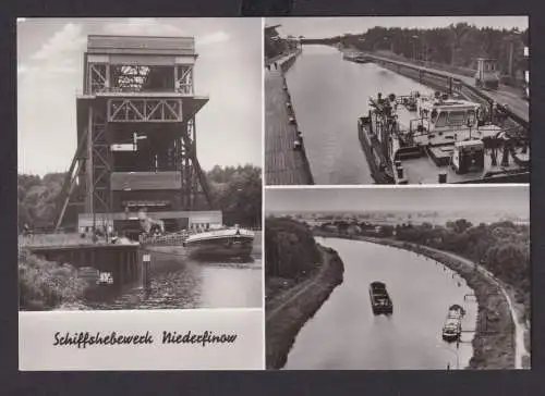 Ansichtskarte Niederfinow Brandenburg Schiffshebewerk Verlag Bild und Heimat