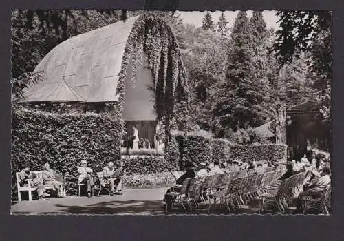 Ansichtskarte Badenweiler Baden Württemberg Kurpark Musik Verlag Emil Hartmann