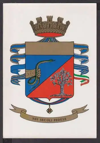 Ansichtskarte Wappen der Carabinieri Italien