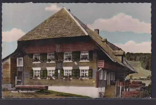 Ansichtskarte Bernau Hans Thoma Haus Schwarzwald Kurort Baden Württemberg nach