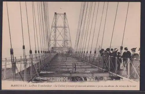 Ansichtskarte Marseille Schwebefähre Hafen Frankreich