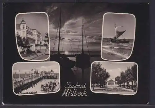 Ansichtskarte Ahlbeck Usedom Seebad Mecklenburg Vorpommern Ansichten n. Arnstadt