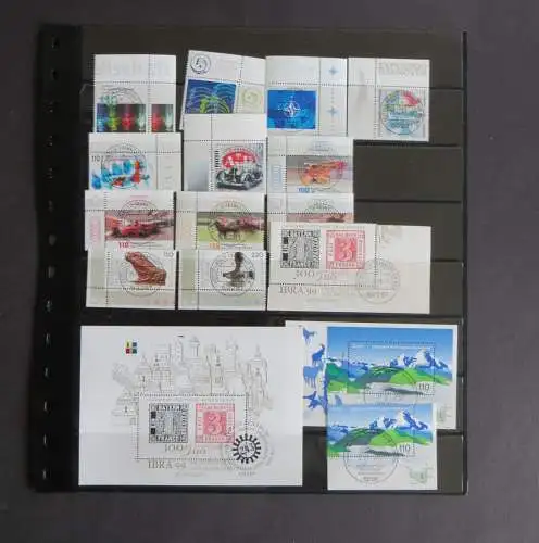 BRD Bogenrand Eckrand Jahrgang 1999 zentraler Ersttagsvollstempel