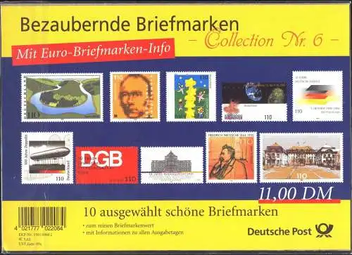 Bund Bezaubernde Briefmarken Collection Nr. 6 Originalverpackt + postfrisch 2000