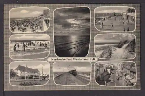 Ansichtskarte Westerland Sylt Schleswig-Holstein Wildbad Baden-Württemberg