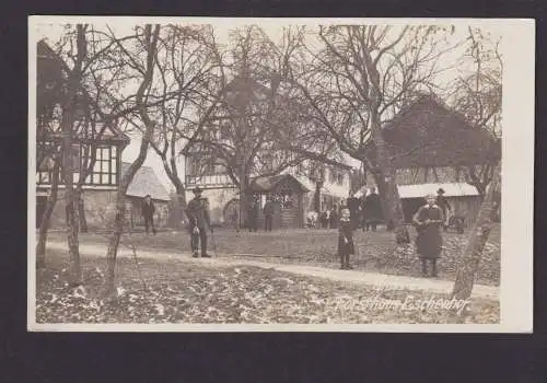 Ansichtskarte Forsthaus Eschenhof ab Augsburg Bayern nach Hof Sachsen