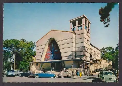 Auto Oldtimer Citroen Ente Gs Ansichtskarte Royan Frankreich Eglise du Parc