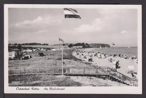 Ansichtskarte Ostseebad Rettin Schleswig-Holstein Strandhotel Raketin Hamburg