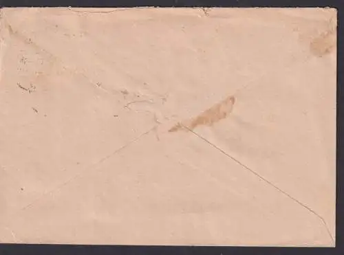 Brodtkowitz über Cottbus Brandenburg Brief All. Besetzung Landpoststempel