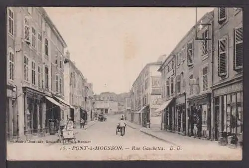 Ansichtskarte Pont a Mousson Frankreich Rue Gambetta