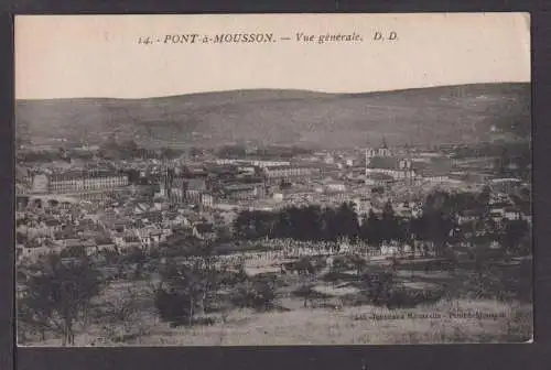 Ansichtskarte Pont a Mousson Frankreich Vue Generale