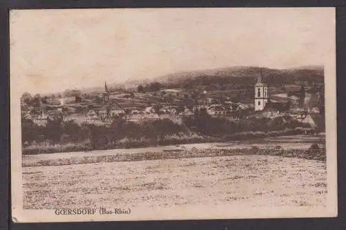 Ansichtskarte Goersdorf Frankreich 1923 Mattstall