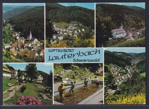 Ansichtskarte Lauterbach n. Duisburg Luftkurort Schwarzwald versch. Ansichten