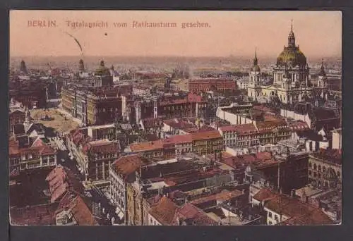 Ansichtskarte Berlin Vom Rathausturm gesehen 1910 Clermont Ferrand Frankreich