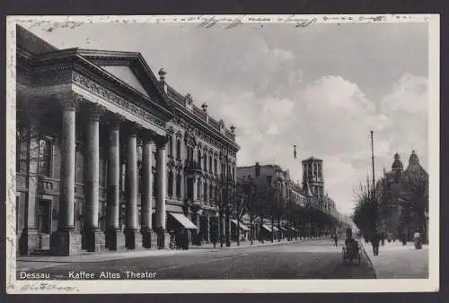 Ansichtskarte Dessau Altes Theater Sachsen Anhalt München