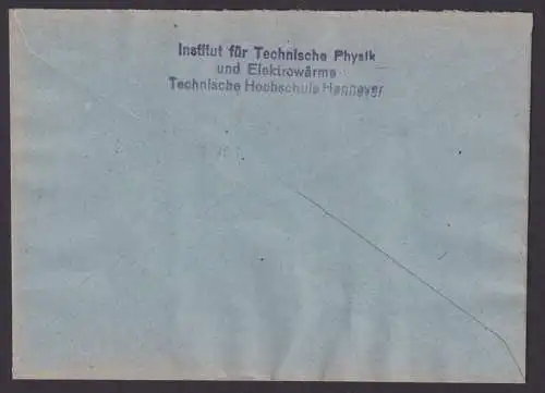 Zehnfachfrankatur All. Besetzung Brief MIF 929 960 ZF 2 Mark Taube Unterrand