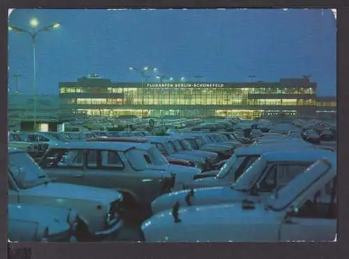 Ansichtskarte Berlin Flughafen Berlin-Schönefeld Interflug