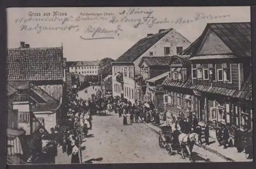 Ansichtskarte Mlawa Masowien Polen Neidenburger Str 1915 Berlin Wilmersdorf