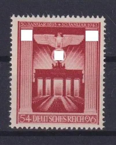 Deutsches Reich 829 Hitler Machtergreifung Brandenburger Tor Luxus postfrisch