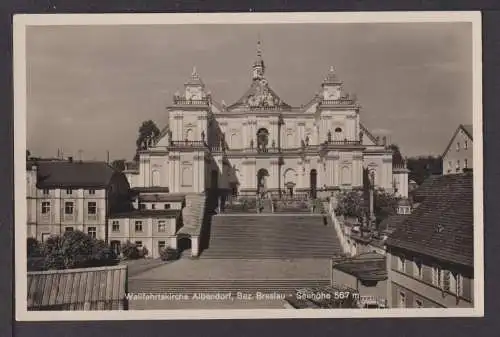 Ansichtskarte Breslau Schlesien Ostgebiete Albendorf Gnadenk. Dresden Sachsen