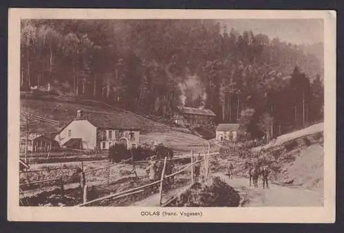 Colas Frankreich Ansichtskarte Feldpost Vogesen I. Weltkrieg