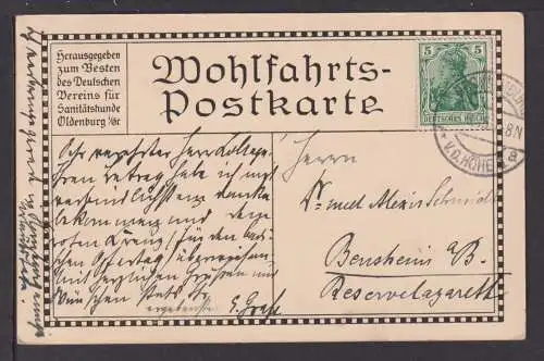 Ansichtskarte Krieg 1. Weltkrieg Generalleutnant Ludendorff 1915 Bensheim Hessen